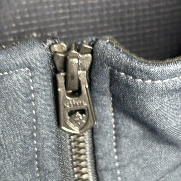 Kuhl Jacket Mens Medium Blue Softshell Full Zip Performance Outdoor Coat Hiking - Picture 8 of 15